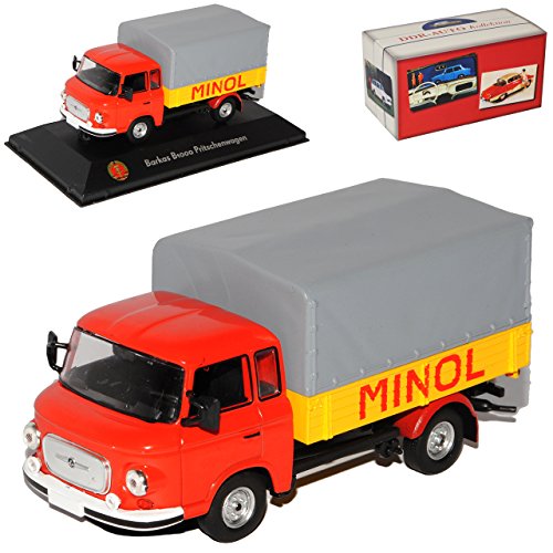 Atlas Barkas B1000 Pritsche Minol Rot 1/43 Modell Auto Atlas Barkas B1000 Pritsche Minol Rot 1/43 Modell Auto von atlas editions