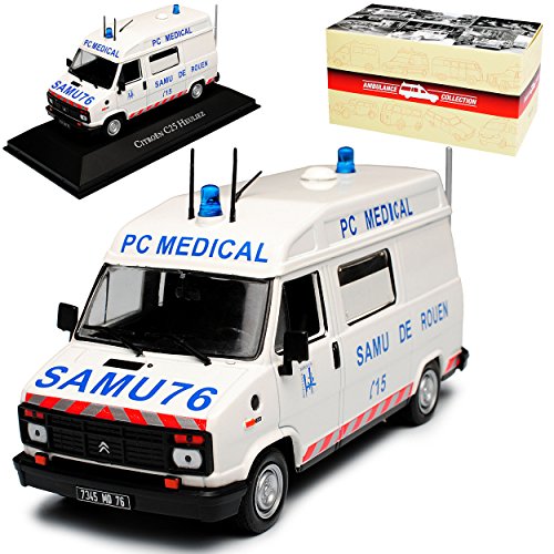 Atlas Citroen C25 Heulez Krankenwagen Baugleich FIAT Ducato Peugeot J5 1982-1994 1/43 Modell Auto mit individiuellem Wunschkennzeichen Atlas Citroen C25 Heulez Krankenwagen Baugleich FIAT Ducato Peugeot J5 1982-1994 1/43 Modell Auto mit individiuellem Wunschkennzeichen von atlas editions