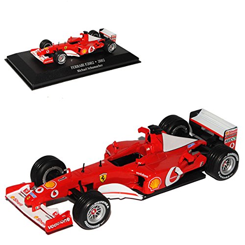 Atlas Ferrari F2002 2002 Michael Schumacher Weltmeister 2002 Formel 1 1/43 Modell Auto Atlas Ferrari F2002 2002 Michael Schumacher Weltmeister 2002 Formel 1 1/43 Modell Auto von atlas editions