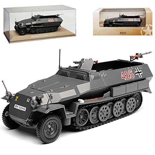 Atlas Hanomag Sd. Kfz. 251/1 Grau Schützenpanzerwagen 1/43 Modell Auto Atlas Hanomag Sd. Kfz. 251/1 Grau Schützenpanzerwagen 1/43 Modell Auto von atlas editions