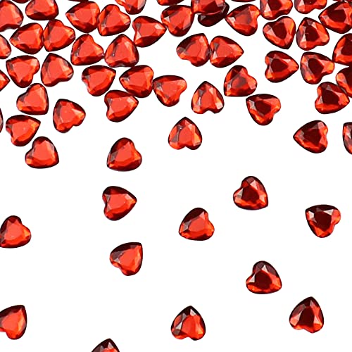 Aupawdy 1000 Stück Rot Herzen Diamantkristalle Acrylic Heart Diamanten Herz Deko Kristalle Konfetti Diamanten zum DIY Verzieren Dekoration Hochzeit Verlobung,Valentinstag Aupawdy 1000 Stück Rot Herzen Diamantkristalle Acrylic Heart Diamanten Herz Deko Kristalle Konfetti Diamanten zum DIY Verzieren Dekoration Hochzeit Verlobung,Valentinstag von aupawdy