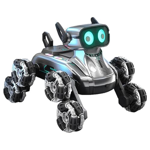 auvstar 8WD Roboter Hund Kinder,Ferngesteuerter Spielzeug mit Gestenerkennung,Robohund mit Musik und LED Leuchten,Roboterhund für Kinder,Spielzeug Geschenk Kinder ab 3 Jahren auvstar 8WD Roboter Hund Kinder,Ferngesteuerter Spielzeug mit Gestenerkennung,Robohund mit Musik und LED Leuchten,Roboterhund für Kinder,Spielzeug Geschenk Kinder ab 3 Jahren von auvstar