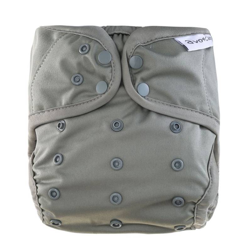 avo+cado Explorer One Size Stoffwindel-Überhose - Grau von avo+cado