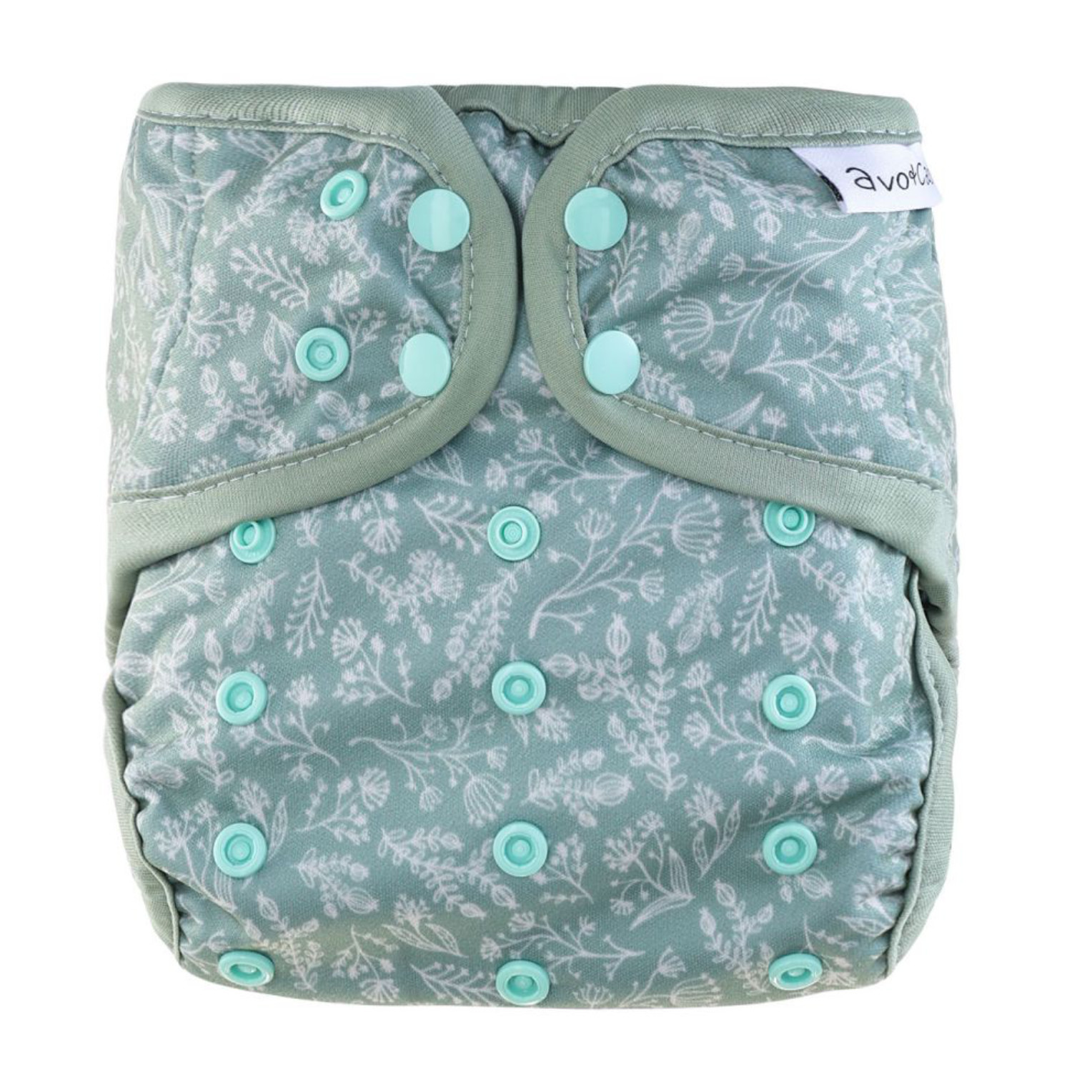 avo+cado Explorer One Size Stoffwindel-Überhose - Kräuter avo+cado Explorer One Size Stoffwindel-Überhose - Kräuter von avo+cado