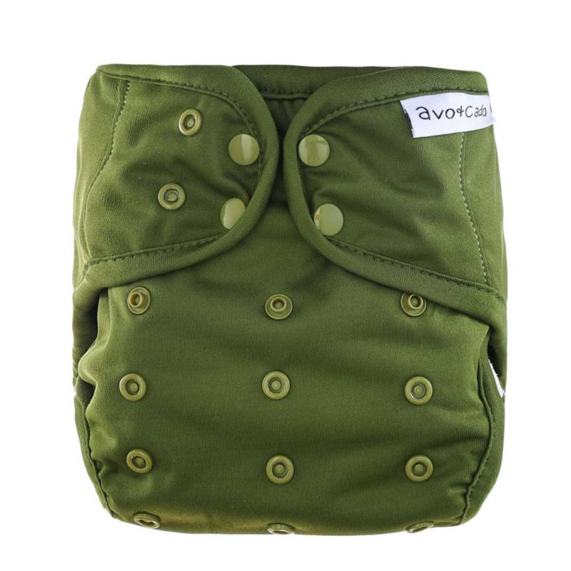 avo+cado Explorer One Size Stoffwindel-Überhose - Moss von avo+cado