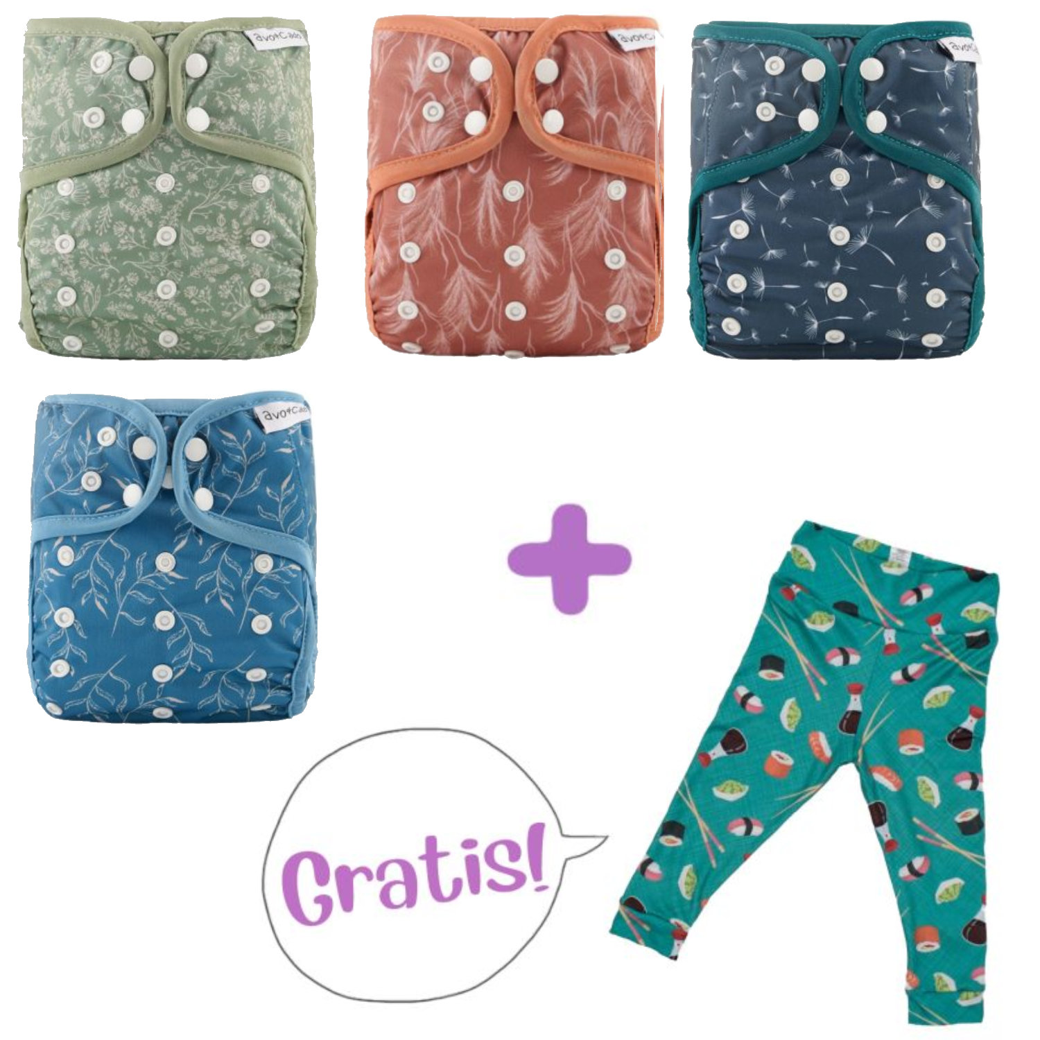 avo+cado Explorer Überhose Stoffwindel-Sparpaket - avo+cado Explorer Überhose Stoffwindel-Sparpaket - von avo+cado