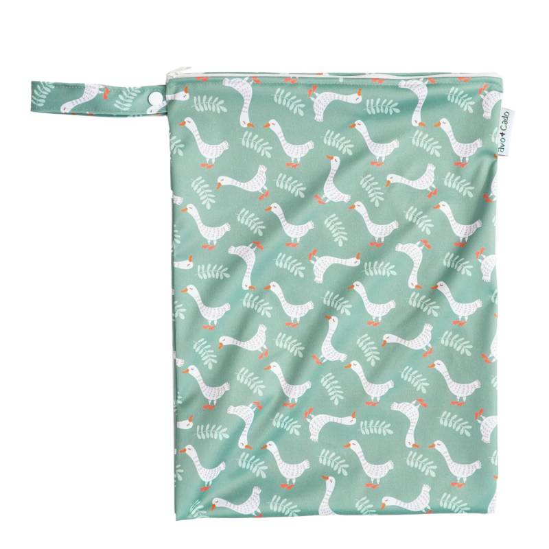 avo+cado Nasstasche (M) - gemustert - Gänse von avo+cado