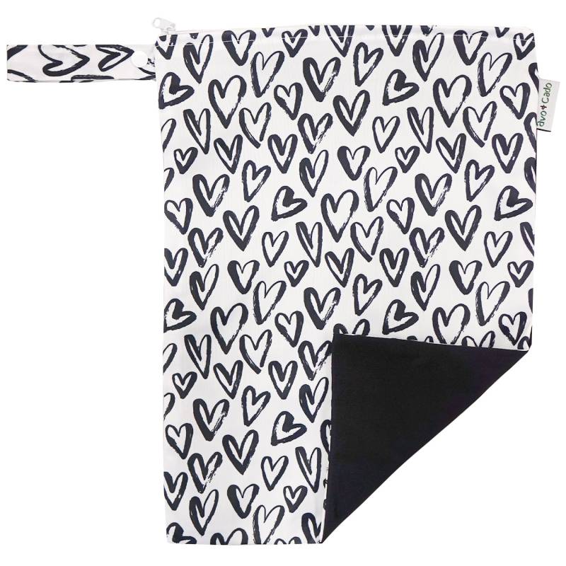 avo+cado Nasstasche (M) - gemustert - Herzen von avo+cado