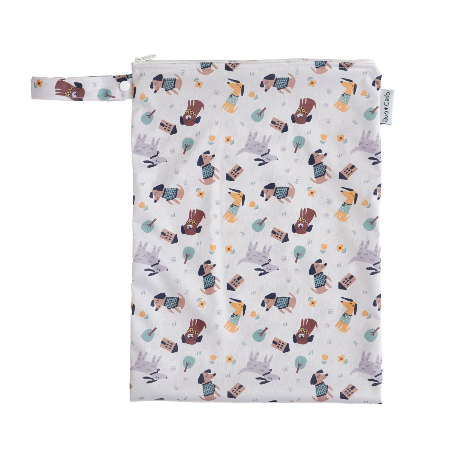 avo+cado Nasstasche (M) - gemustert - Hunde von avo+cado