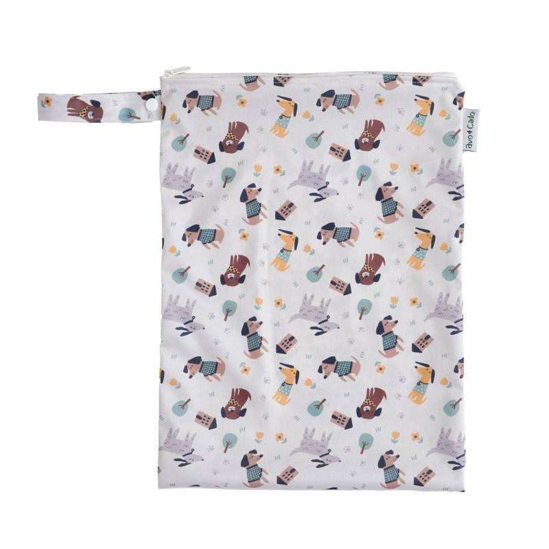 avo+cado Nasstasche (M) - gemustert - Hunde von avo+cado