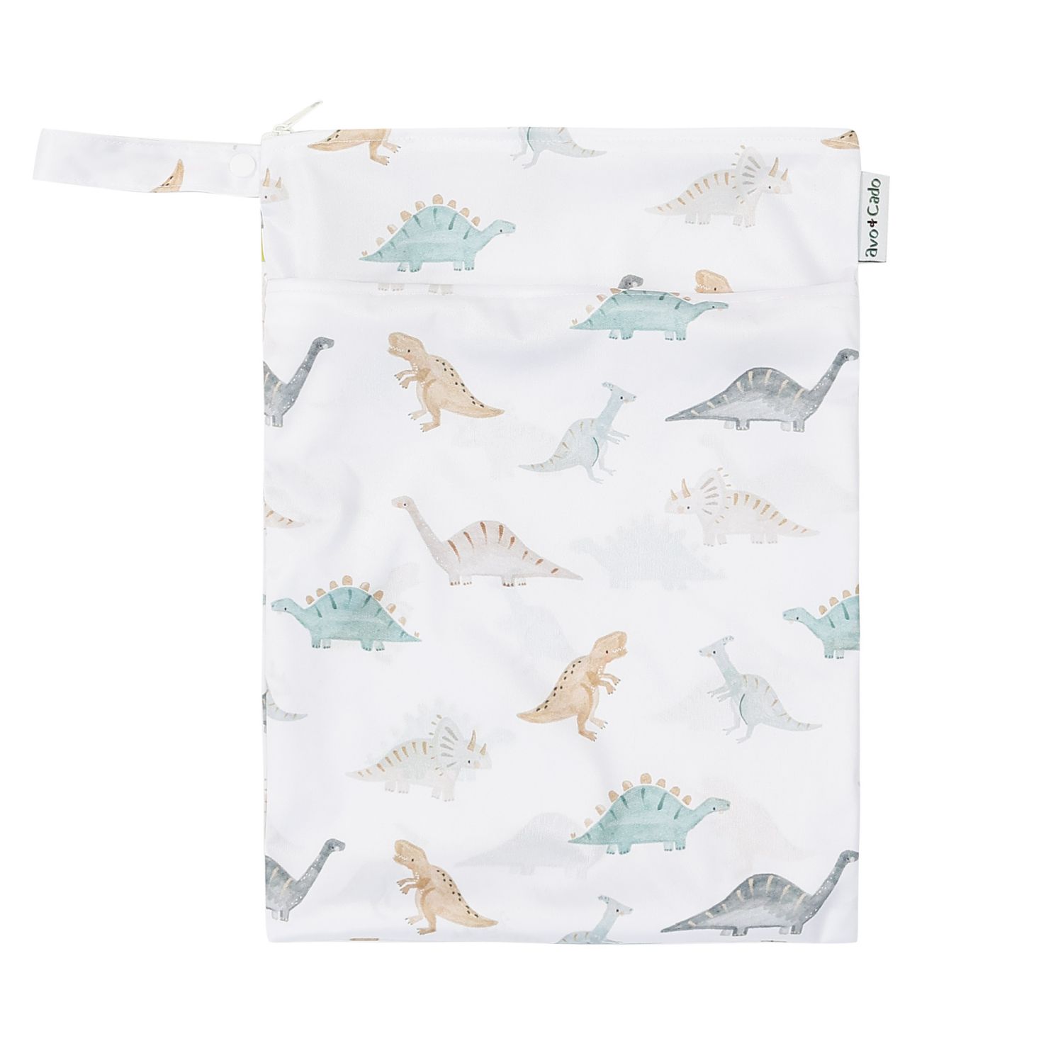 avo+cado Nasstasche mit Trockenfach (M) - Dinos von avo+cado