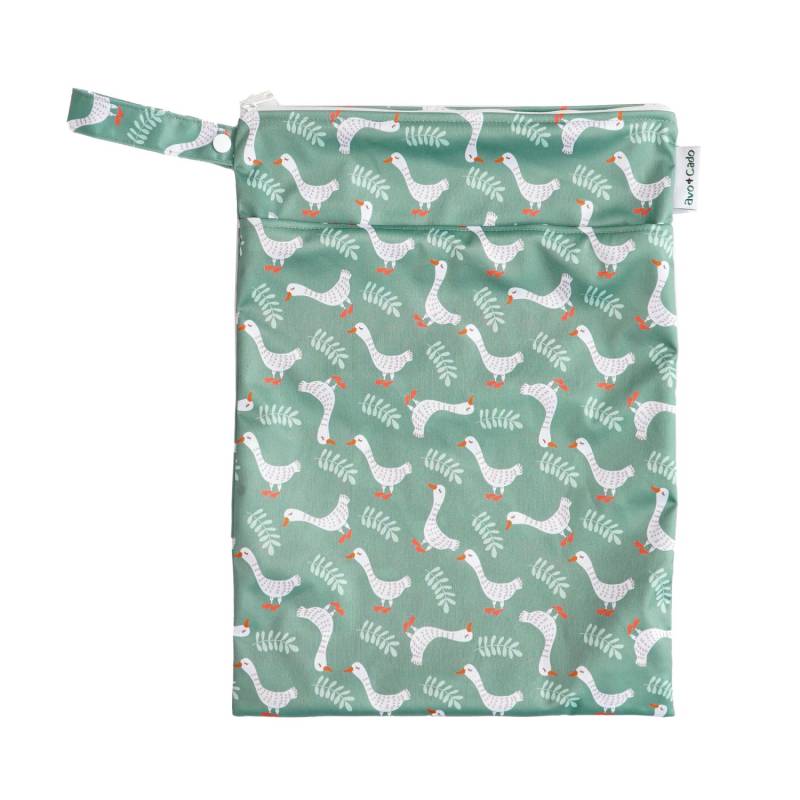 avo+cado Nasstasche mit Trockenfach (M) - Gänse von avo+cado