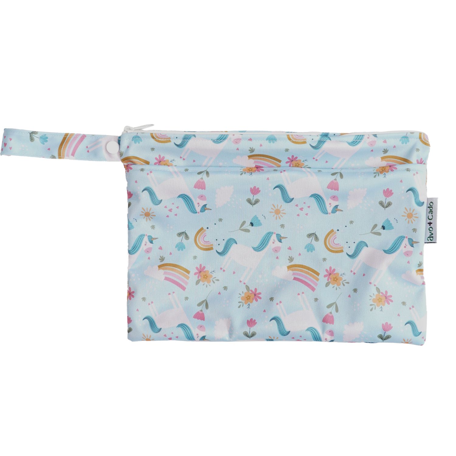 avo+cado Nasstasche mit Trockenfach (S) - Einhorn von avo+cado