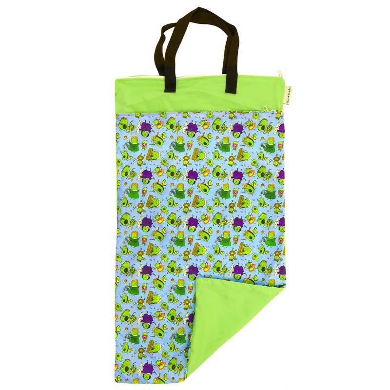 avo+cado Nasstasche  mit Trockenfach (XL) - Avocado Heroes von avo+cado
