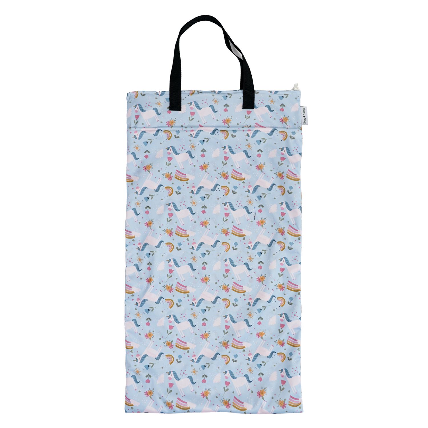 avo+cado Nasstasche  mit Trockenfach (XL) - Einhorn von avo+cado