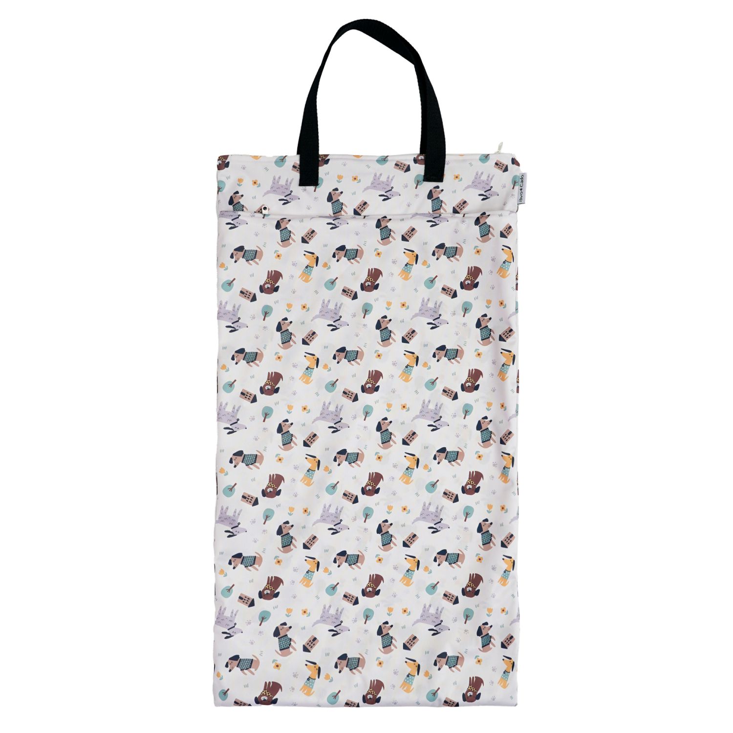 avo+cado Nasstasche  mit Trockenfach (XL) - Hunde von avo+cado