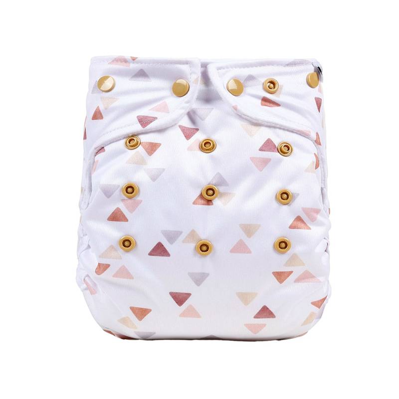 avo+cado One Size Cosy Stoffwindel-Überhose - Dreiecke von avo+cado