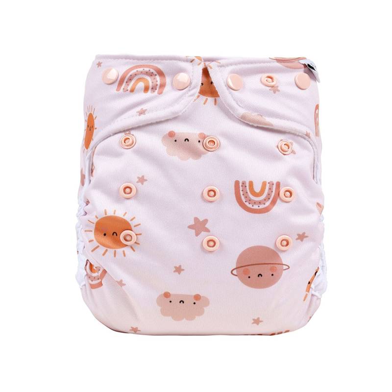 avo+cado One Size Cosy Stoffwindel-Überhose - Regenbögen von avo+cado