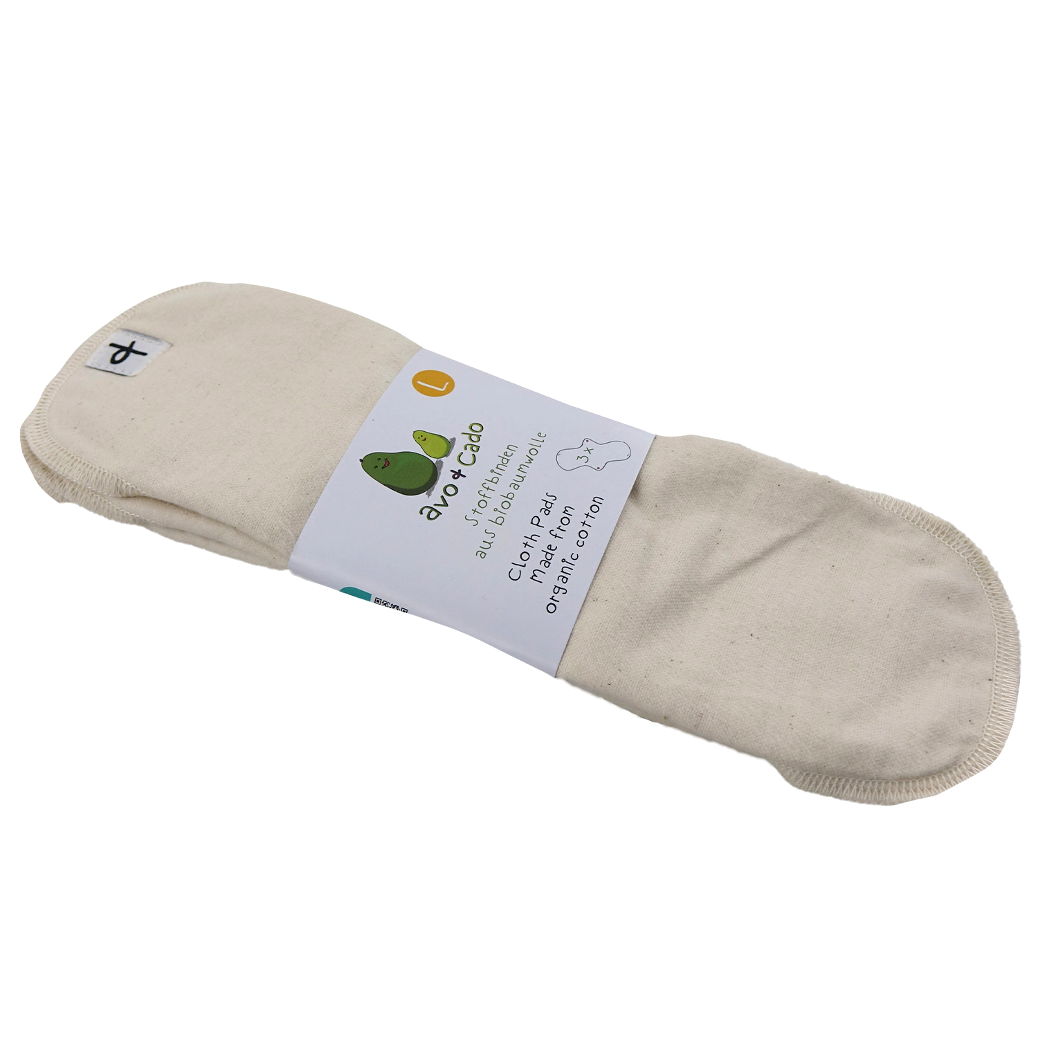 avo+cado Stoffbinden aus Biobaumwolle - 3 Stk. - L von avo+cado