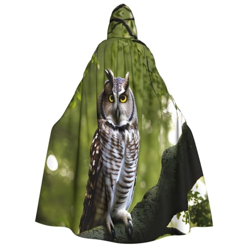 axzttupy Kapuzenumhang mit Eulen-Motiv, für Erwachsene, Halloween, Weihnachten, Karneval, Partys, Mittelalter-Kostüm axzttupy Kapuzenumhang mit Eulen-Motiv, für Erwachsene, Halloween, Weihnachten, Karneval, Partys, Mittelalter-Kostüm von axzttupy