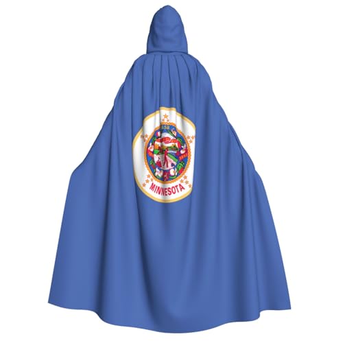 axzttupy Minnesota State Flag Print Erwachsene Kapuzenumhang Halloween Weihnachten Karneval Partys Mittelalter Thema Kostüm axzttupy Minnesota State Flag Print Erwachsene Kapuzenumhang Halloween Weihnachten Karneval Partys Mittelalter Thema Kostüm von axzttupy