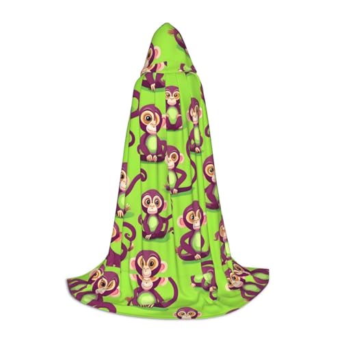 axzttupy Umhang mit Kapuze, Unisex, mit Kapuze, für Zauberer, Weihnachten, Karneval, Halloween, Cosplay von axzttupy