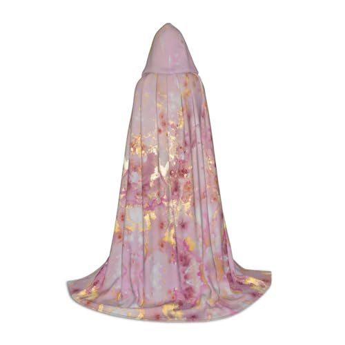 axzttupy Umhang mit Kapuze, rosa Marmor-Textur, für Karneval, Halloween und Motto-Partys, bequemer Umhang axzttupy Umhang mit Kapuze, rosa Marmor-Textur, für Karneval, Halloween und Motto-Partys, bequemer Umhang von axzttupy