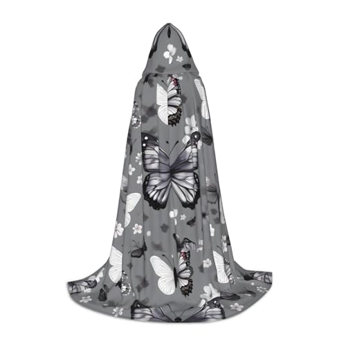 axzttupy Umhang mit Kapuze, unisex, mit Kapuze, für Zauberer, Weihnachten, Karneval, Halloween, Cosplay, Blaugrün, Blaugrün von axzttupy