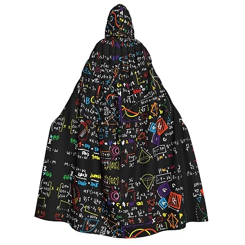 axzttupy Umhang mit Kapuze für Halloween, Cosplay, Karneval und Maskerade, Uni, Umhang von axzttupy