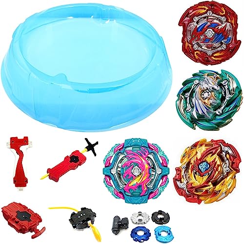 ayados XXXL Arena mit 4er Set Kampf Kreisel für die Burst Surge Arena Kampfkreisel Set 4x Komplette Kreisel mit 3 Starter Arena B-146 Flare Dragon B-147 Poison Hydra B-148 Heaven Perseus B-149 Spryzen ayados XXXL Arena mit 4er Set Kampf Kreisel für die Burst Surge Arena Kampfkreisel Set 4x Komplette Kreisel mit 3 Starter Arena B-146 Flare Dragon B-147 Poison Hydra B-148 Heaven Perseus B-149 Spryzen von ayados