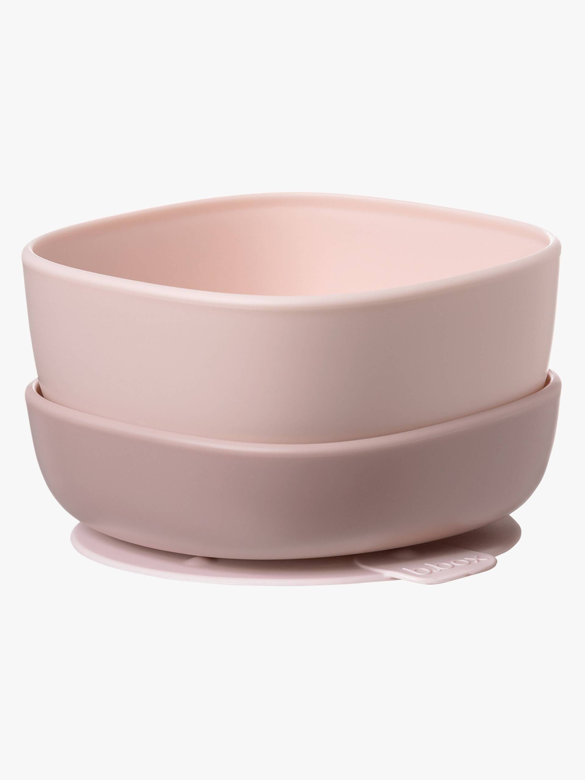 b.box Schüsseln mit Saugnapf 2er-Pack, Blush b.box Schüsseln mit Saugnapf 2er-Pack, Blush von b.box