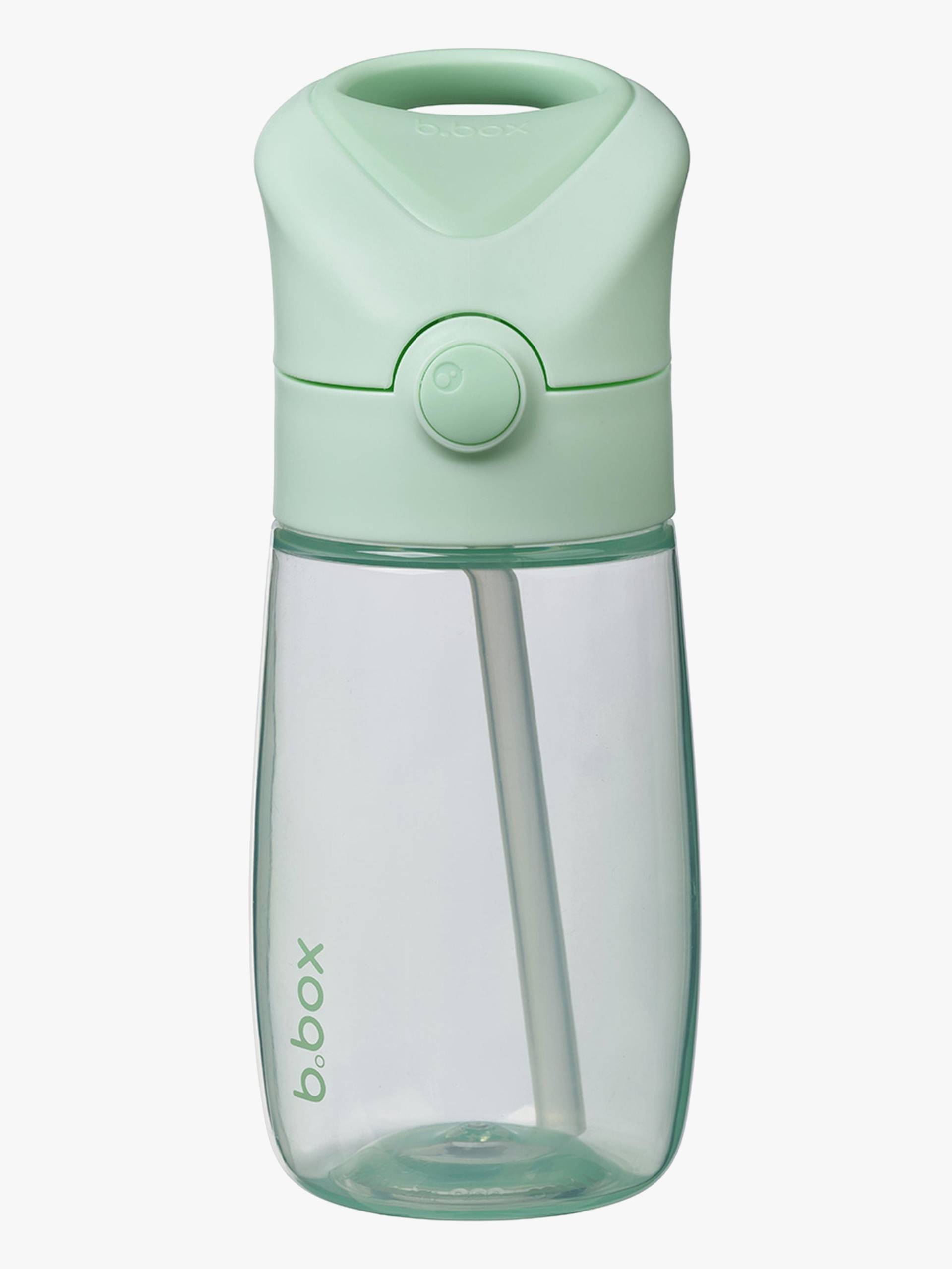 b.box Trinkflasche 380 ml mit Trinkhalm, Spearmint b.box Trinkflasche 380 ml mit Trinkhalm, Spearmint von b.box