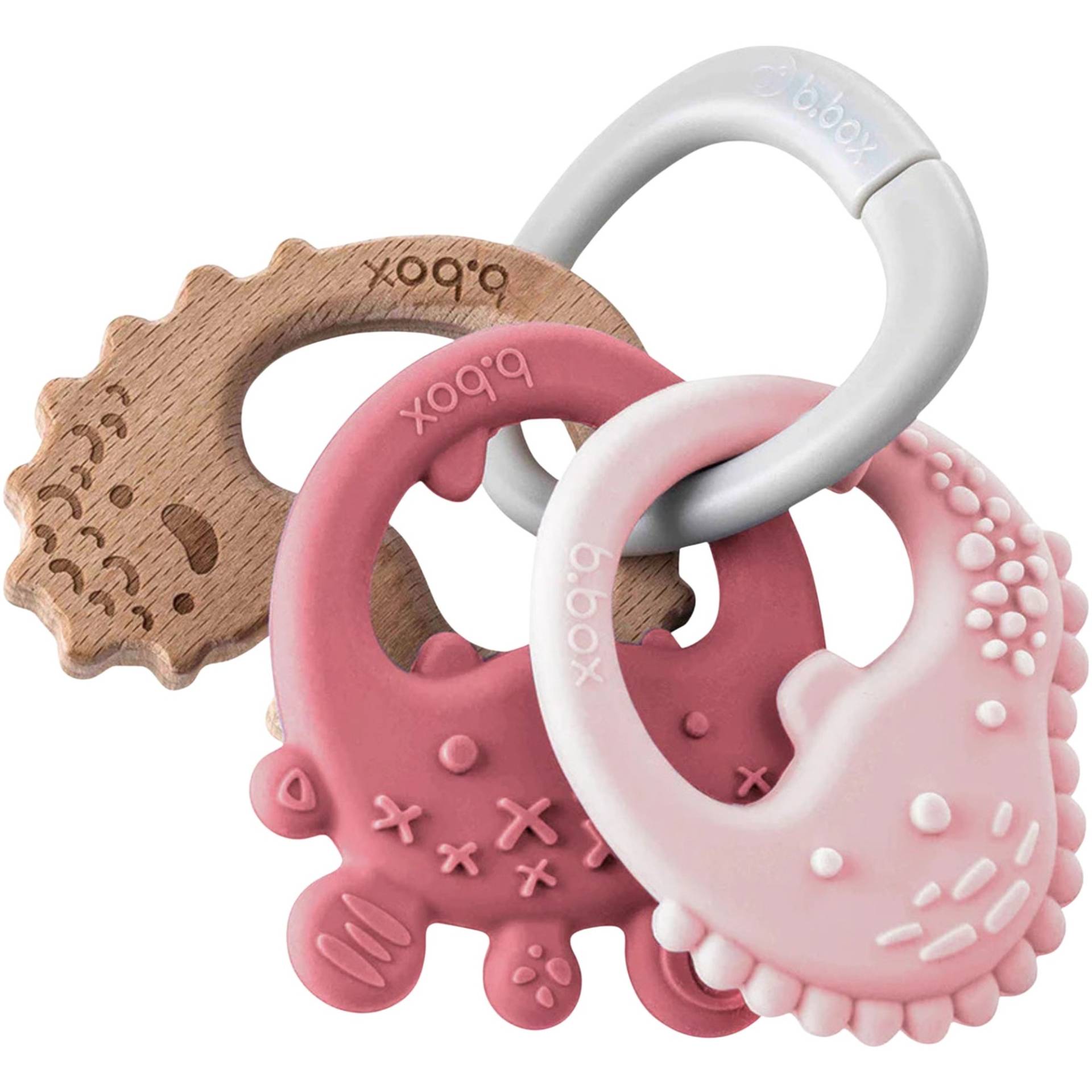 b.box Trio Beißring, Blush Crush von b.box