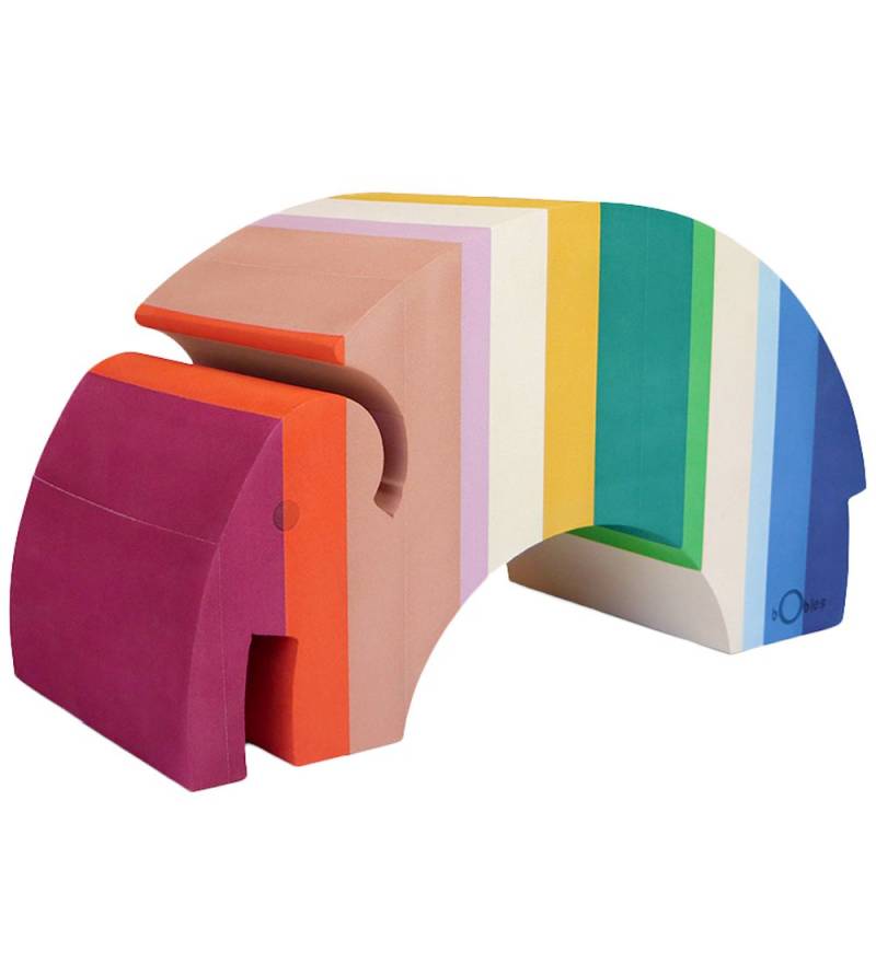 bObles Elefant - L 24 Classic+ - 55x21x31 cm - Bergwiese - bObles - One Size - Motorik Tiere bObles Elefant - L 24 Classic+ - 55x21x31 cm - Bergwiese - bObles - One Size - Motorik Tiere von bObles
