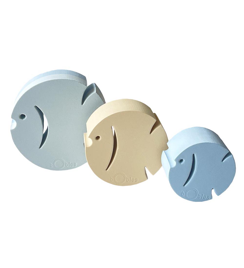 bObles Fisch - 3er-Pack - 15x5/12x5/9x5 cm - Mist - bObles - One Size - Motorik Tiere bObles Fisch - 3er-Pack - 15x5/12x5/9x5 cm - Mist - bObles - One Size - Motorik Tiere von bObles