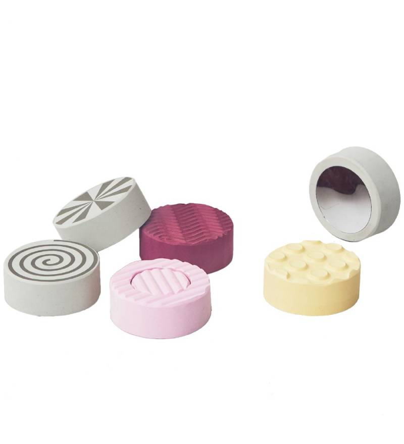 bObles Sinn Stones - 10x4 cm - Rosa - bObles - One Size - Motorik Tiere bObles Sinn Stones - 10x4 cm - Rosa - bObles - One Size - Motorik Tiere von bObles