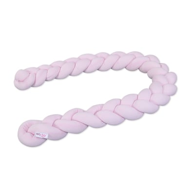 babybay® Nestchenschlange geflochten rosé von babybay