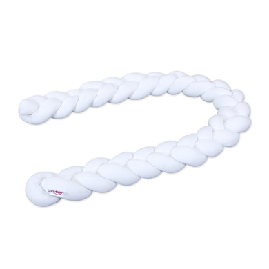 babybay® Nestchenschlange geflochten weiß von babybay