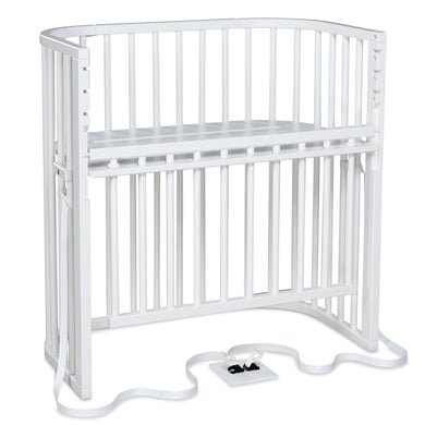 babybay Boxspring Beistellbett Comfort Plus weiß lackiert von babybay