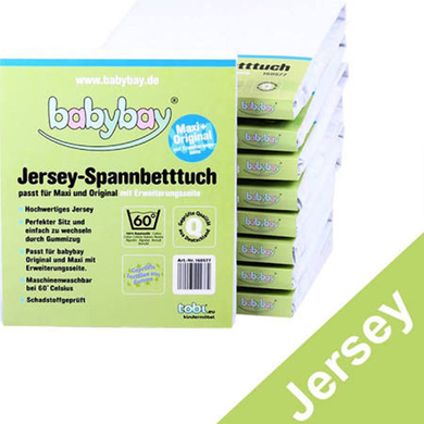 babybay Jerseybezug XXL für original/maxi mit Verlängerungsseite von babybay