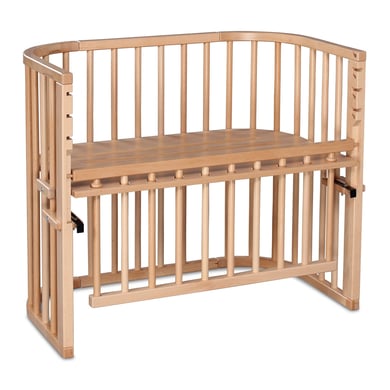 babybay Maxi Beistellbett Comfort Plus natur lackiert babybay Maxi Beistellbett Comfort Plus natur lackiert von babybay