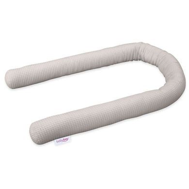 babybay Nestchenschlange Waffelpiqué 180 cm passend für alle Modelle weiß grau babybay Nestchenschlange Waffelpiqué 180 cm passend für alle Modelle weiß grau von babybay