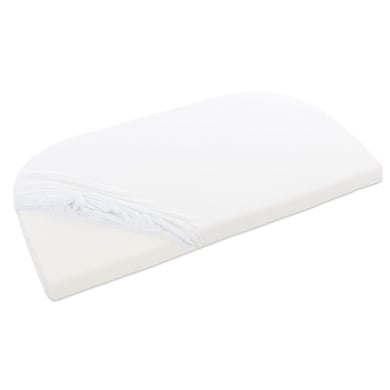 babybay Spannbetttuch Jersey weiß von babybay