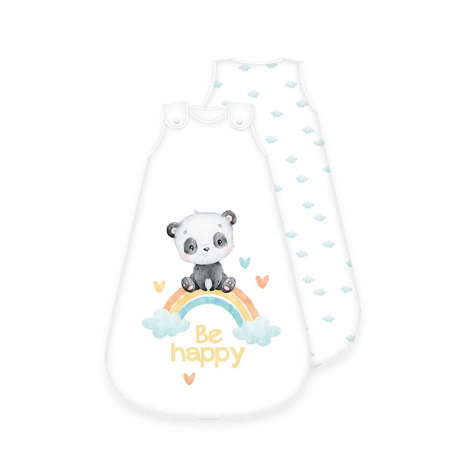 babybest® Premium-Schlafsack Regenbogen Panda von babybest®