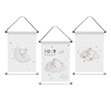babybest® Wandbild Waldreunde 3er-Pack von babybest®