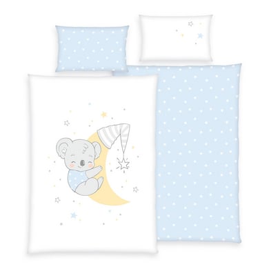 babybest®Bettwäsche Moon and Stars 100 x 135 cm von babybest®