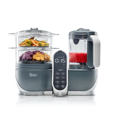 babymoov Küchenmaschine Nutribaby plus industrial grey von Babymoov
