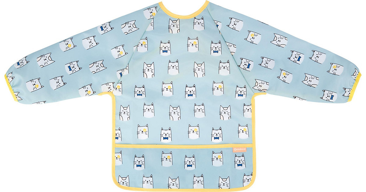 Langarmlätzchen Blau blau von badabulle