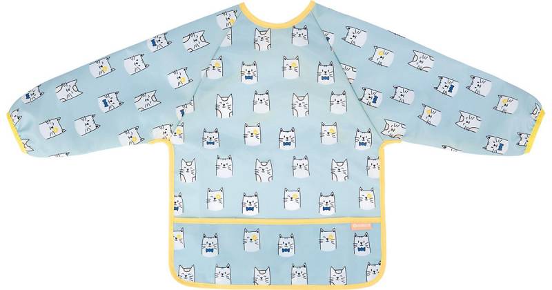 Langarmlätzchen Blau blau von badabulle