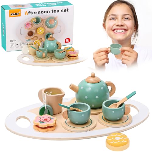 Teeservice aus Holz für Kinder, dadaren Spielzeug Teeservice für Kinder Holz, Kinderküche Zubehör Teeset aus Holz Kinder, Teeparty Spielküche Rollenspiele Geschenk für Kinder Mädchen Jungen Teeservice aus Holz für Kinder, dadaren Spielzeug Teeservice für Kinder Holz, Kinderküche Zubehör Teeset aus Holz Kinder, Teeparty Spielküche Rollenspiele Geschenk für Kinder Mädchen Jungen von badaren